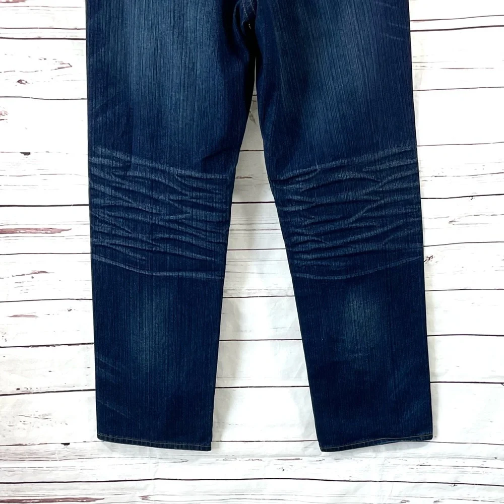 True‎ Religion Joey Jeans Men’s 38 Blue Relaxed Straight Leg Distressed Denim